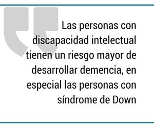 Demencia en sindrome de Down