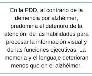 Demencia asociada a la enfermedad de Parkinson